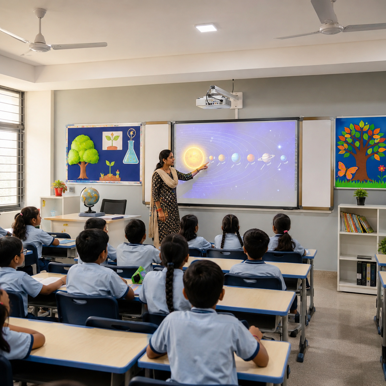 School Rooms Smart Class