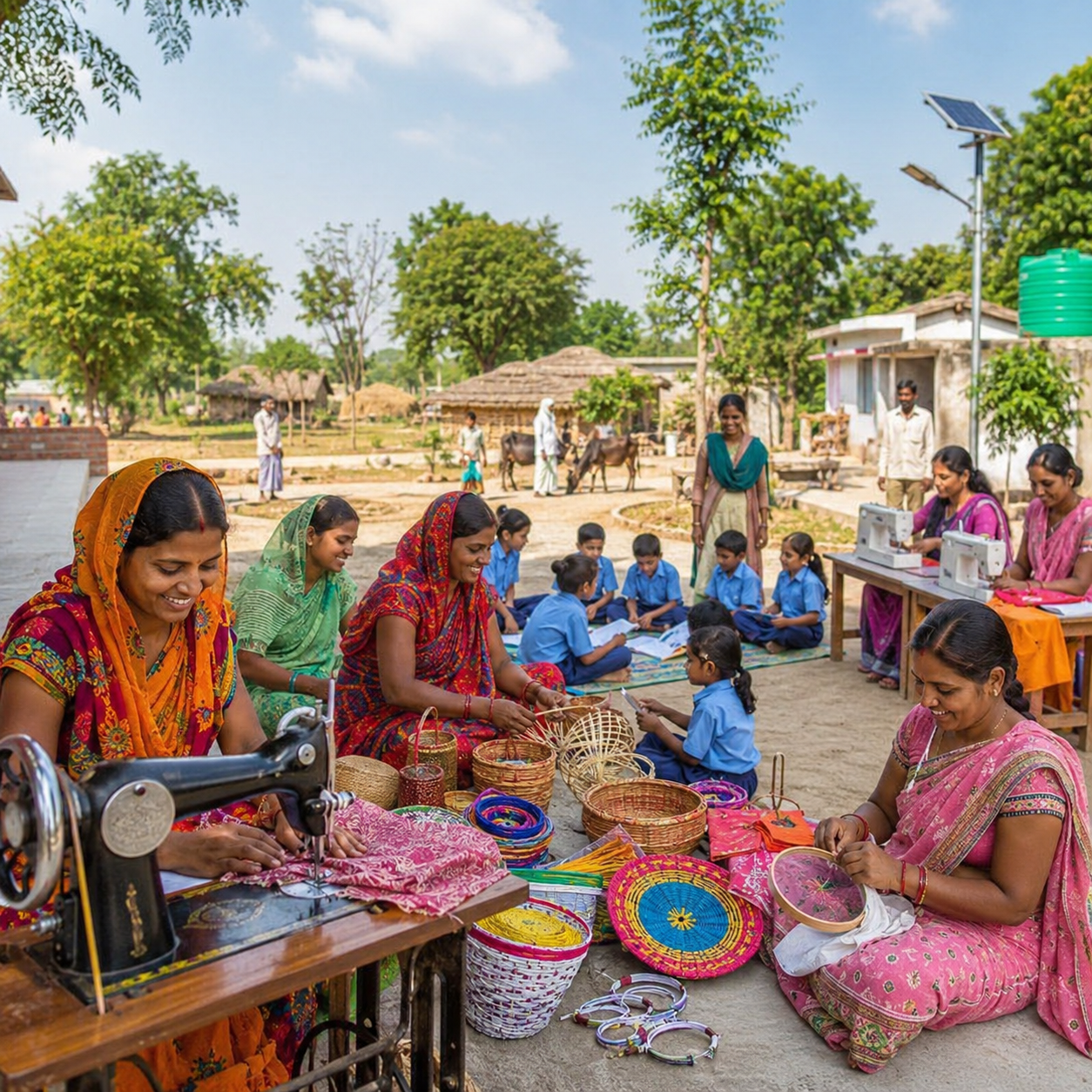 Poverty Elimination and SDG Works
